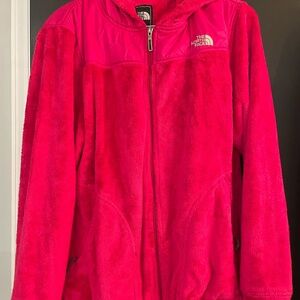 The North Face Vibrant Pink Fleece Jacket